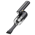 Multifunctional Vacuum Cleaner with Flashlight F16 - Black