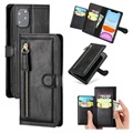iPhone 11 Pro Multifunctional Vintage Wallet Case - Black