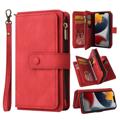 Multipurpose Series iPhone 14 Plus Wallet Case - Red