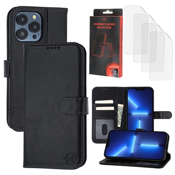 iPhone 13 Pro Max/12 Pro Max MyTPhone CardMate Leather Wallet Case