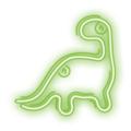 Neolia Decorative Neon Light - Dinosaur - Green
