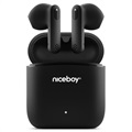 Niceboy Hive Beans True Wireless Headphones - Black