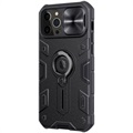 Nillkin CamShield Armor iPhone 12/12 Pro Hybrid Case - Black