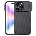 Nillkin CamShield Pro iPhone 14 Pro Max Hybrid Case - Black