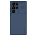 Nillkin CamShield Silky Samsung Galaxy S23 Ultra 5G Silicone Case - Blue