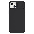Nillkin CamShield Silky iPhone 13 Silicone Case - Black
