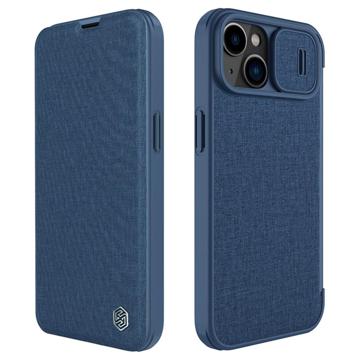 Nillkin Qin Pro Series iPhone 14 Flip Case - Blue