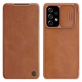Nillkin Qin Series Samsung Galaxy A53 5G Flip Case (Open Box - Excellent) - Brown