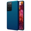 Nillkin Super Frosted Shield Samsung Galaxy S21 Ultra 5G Case - Blue
