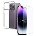iPhone 14 Pro Northjo 2-in-1 Protection Set - Clear
