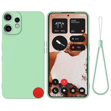 Nothing CMF Phone 2 Pro Liquid Silicone Case with Hand Strap - Green