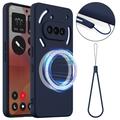 Nothing Phone (3a) Liquid Silicone Case - MagSafe Compatible - Dark Blue