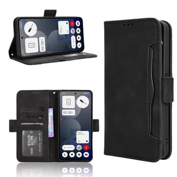 Nothing Phone (3a) Pro Cardholder Wallet Case - Black