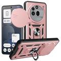 Nothing Phone (3a) Pro Rotary Ring Hybrid Case with Camera Shield
