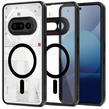 Nothing Phone (3a) Tech-Protect Magmat Case - MagSafe Compatible - Black / Clear