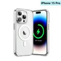 iPhone 15 Pro Okkes MagSafe Hybrid Case - Clear