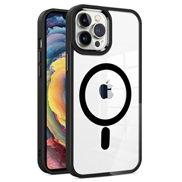 iPhone 15 Pro Okkes MagSafe Hybrid Case - Black