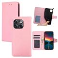 OnePlus 10T/Ace Pro Wallet Case with Magnetic Closure - Pink