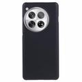 OnePlus 12 Rubberized Plastic Case - Black