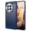 OnePlus 13 Brushed TPU Case - Carbon Fiber - Blue