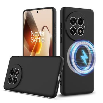 OnePlus 13 Liquid Silicone Case - MagSafe Compatible - Black