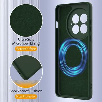 OnePlus 13 Liquid Silicone Case - MagSafe Compatible - Dark Green