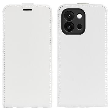 OnePlus 13T/13s Vertical Flip Case with Card Slot - White