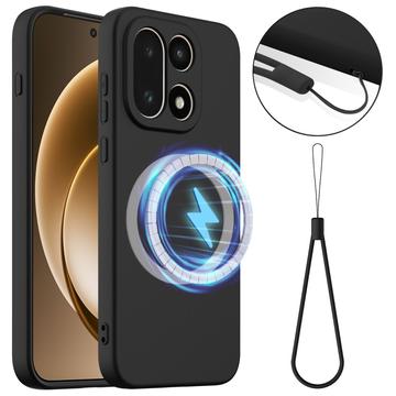 OnePlus 15 Liquid Silicone Case - MagSafe Compatible - Black