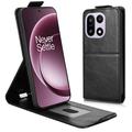 OnePlus 15 Vertical Flip Case with Stand - Black