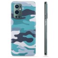 OnePlus 9 Pro TPU Case - Blue Camouflage