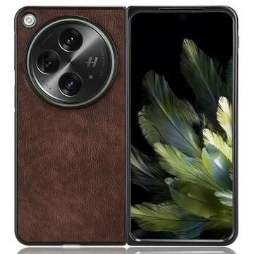 Oppo Find N3/OnePlus Open Coated Plastic Case - Brown