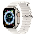 Apple Watch Ultra/8/SE (2022)/7/SE/6/5/4 Ocean Band MQE93ZM/A - 49mm, 45mm, 44mm - White