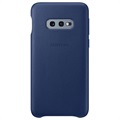 Samsung Galaxy S10e Leather Cover EF-VG970LNEGWW - Navy