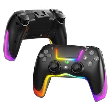 P07 Dazzle Lighting Wireless Bluetooth Controller for PS4/Android/iOS/Switch/PC