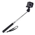 PULUZ PU55 Telescopic Selfie Stick for GoPro & DJI Action Cameras - 20–97cm
