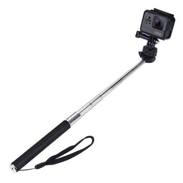 PULUZ PU55 Telescopic Selfie Stick for GoPro & DJI Action Cameras - 20–97cm