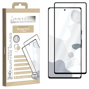 Panzer Curved Google Pixel 7 Pro Tempered Glass Screen Protector - Black