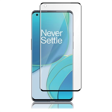 Panzer Curved OnePlus 9 Pro Tempered Glass Screen Protector - Black