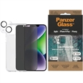 iPhone 14 Plus PanzerGlass 3-in-1 Protection Set - Privacy