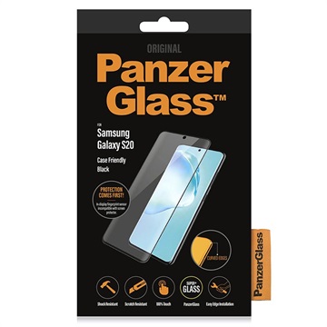 PanzerGlass Case Friendly Samsung Galaxy S20 Screen Protector - Black