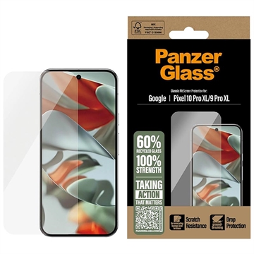 Google Pixel 10 Pro XL/9 Pro XL PanzerGlass Classic Fit Tempered Glass Screen Protector