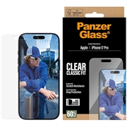 iPhone 17 Pro PanzerGlass Classic Fit EasyAligner Tempered Glass Screen Protector - 9H