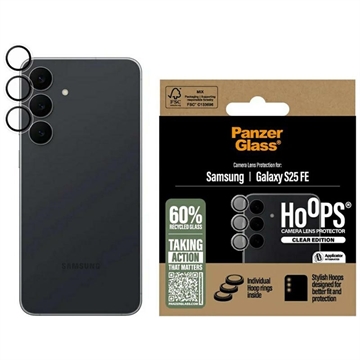 Samsung Galaxy S25 FE PanzerGlass Hoops Camera Lens Protector - Transparent