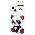 3D Figure Series iPhone 14 TPU Case - Cute Panda