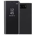 Luxury Series Mirror View Samsung Galaxy Note8 Flip Case - Black