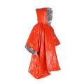 Heat Reflective Emergency Poncho / Rain Coat - Orange
