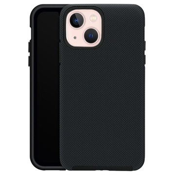 Prio Double Shell iPhone 14 Hybrid Case - Black