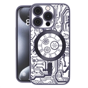 iPhone 16 Prio Elegant Mag Case w. Camera Lens Protector - Black