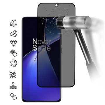 OnePlus Nord CE5 Privacy Full Cover Tempered Glass Screen Protector - Black Edge