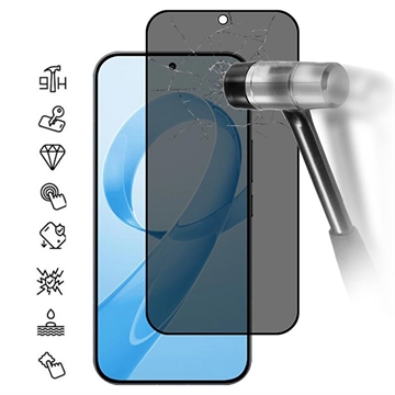 Xiaomi Redmi K90 Pro Max/Poco F8 Ultra Privacy Full Cover Tempered Glass Screen Protector - Black Edge